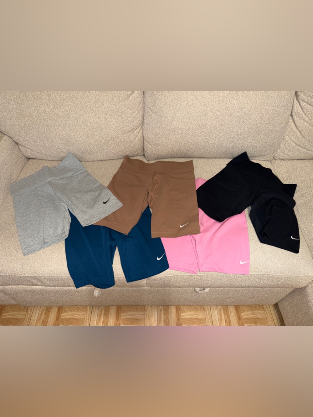 Nike Women's High-Waisted Biker Shorts Bundle